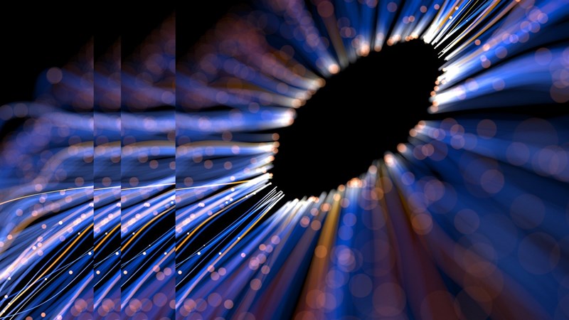 Abstract fiber optic pulsed