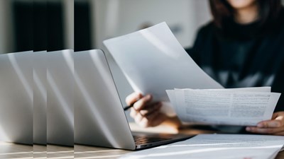 Paperwork with pulse