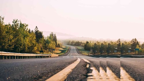 road with pulse