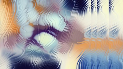 wave background with pulse